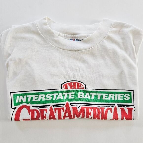 Vintage Great American Race 1993 Hanes Fifty-Fifty Single Stitch Tee Shirt XL - Picture 9 of 10